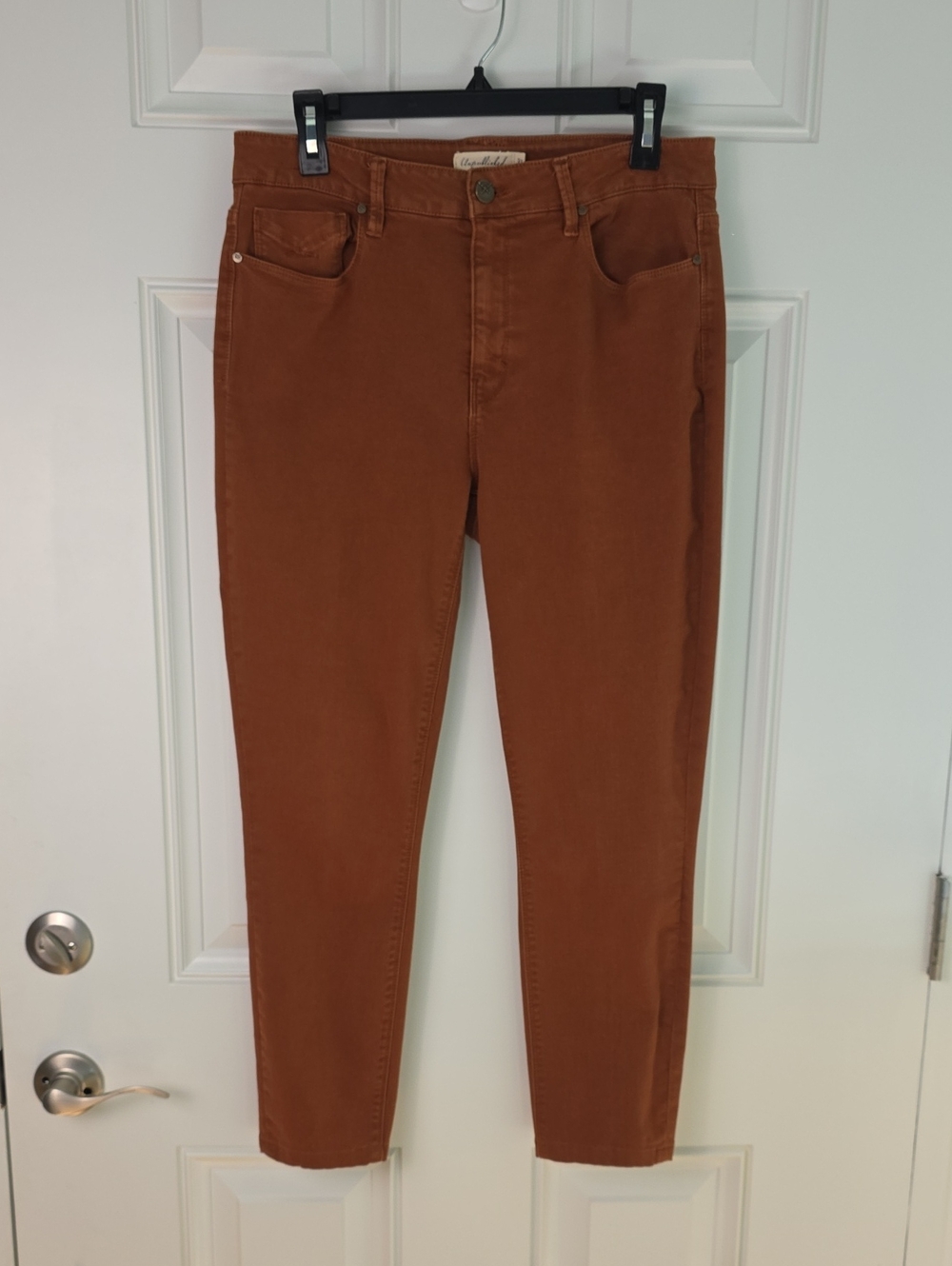 Unpublished Jeans in Rust Brown.  Size 31